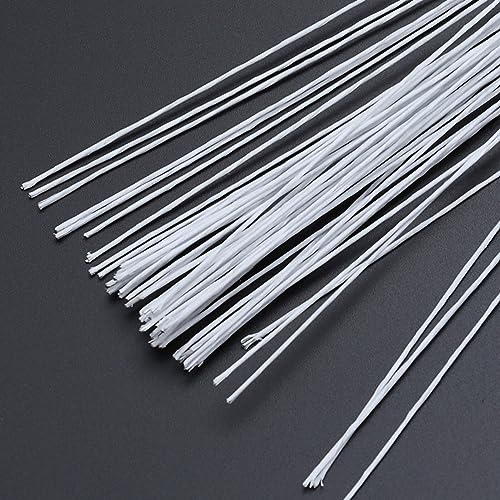 Gatuida 50 Stück Blumendraht: Blumenstieldraht Weiß Blumenherstellungszubehör Perfekt Für DIY Blumenstrauß Stiel Verpackung Und Basteln Gatuida 50 Stück Blumendraht: Blumenstieldraht Weiß Blumenherstellungszubehör Perfekt Für DIY Blumenstrauß Stiel Verpackung Und Basteln von Gatuida