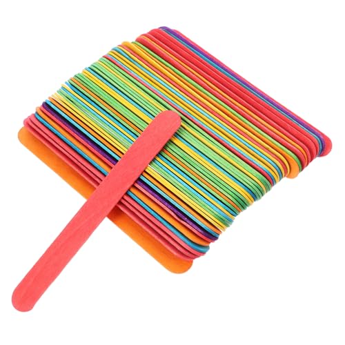 Gatuida 50 Stück Bunte Jumbo Eisstiele aus Holz Extra Bastelhölzer für DIY Kunstprojekte Farbenfrohe Bastelstäbchen für Familie und Schulunterricht zum Kreativen Gestalten Gatuida 50 Stück Bunte Jumbo Eisstiele aus Holz Extra Bastelhölzer für DIY Kunstprojekte Farbenfrohe Bastelstäbchen für Familie und Schulunterricht zum Kreativen Gestalten von Gatuida