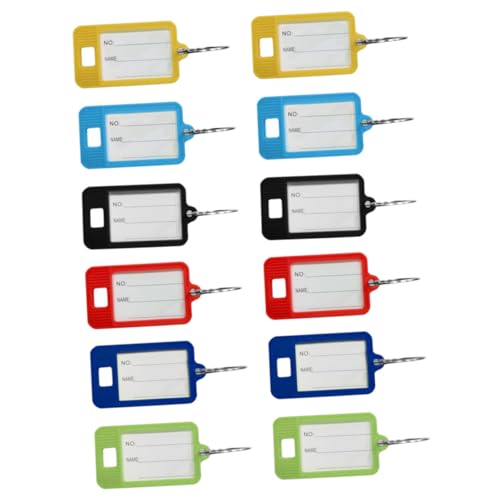 Gatuida 50 Stück Bunte Schlüsselanhänger mit Namensschild Multifunktionale Schlüsselmarken Robuste für Schlüssel Gepäck Karten Praktische Organisationshilfe Zufällige Zufällige Farbe Gatuida 50 Stück Bunte Schlüsselanhänger mit Namensschild Multifunktionale Schlüsselmarken Robuste für Schlüssel Gepäck Karten Praktische Organisationshilfe Zufällige Zufällige Farbe von Gatuida