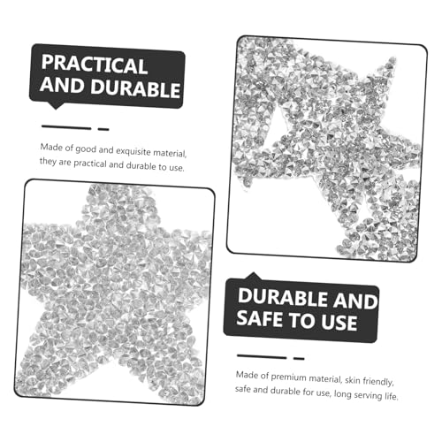 Gatuida 50 Stück Dekorative Strass Bügelbilder Sterne Patches in Silberweiß Vielseitige Aufbügler für Kleidung Schuhe Taschen DIY Applikationen zum Aufbügeln und Nähen Gatuida 50 Stück Dekorative Strass Bügelbilder Sterne Patches in Silberweiß Vielseitige Aufbügler für Kleidung Schuhe Taschen DIY Applikationen zum Aufbügeln und Nähen von Gatuida