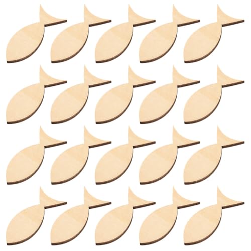Gatuida 50 Stück Fische Deko, Holzausschnitte in Fischform zum Selbermachen, Bemalbares Holzschild In Fischform, Einfärbbar unfertige leere Holzschilder, Creative Projects Cat Lover Decorations Anima Gatuida 50 Stück Fische Deko, Holzausschnitte in Fischform zum Selbermachen, Bemalbares Holzschild In Fischform, Einfärbbar unfertige leere Holzschilder, Creative Projects Cat Lover Decorations Anima von Gatuida