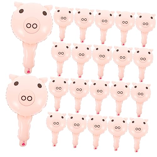 Gatuida 50 Stück Handheld Schwein Aluminiumfolie Luftballons Kreative Partydeko für Mädchen Geburtstag Langlebige Folienballons für Innen Außen Festliche Tier Dekoration Gatuida 50 Stück Handheld Schwein Aluminiumfolie Luftballons Kreative Partydeko für Mädchen Geburtstag Langlebige Folienballons für Innen Außen Festliche Tier Dekoration von Gatuida