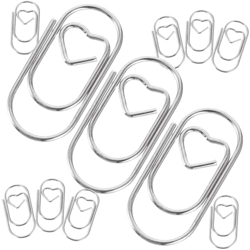 Gatuida 50 Stück Herzförmige Büroklammern Kleine Metall Klammern Papierclips Für Büro Und Schule Kreative Aktenklammern Praktisch Und Leicht Organisieren Dokumente Gatuida 50 Stück Herzförmige Büroklammern Kleine Metall Klammern Papierclips Für Büro Und Schule Kreative Aktenklammern Praktisch Und Leicht Organisieren Dokumente von Gatuida