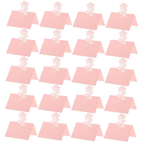Gatuida 50 Stück Hochzeit Platzkarten Rosa Perlmutt Hohlblumen Design Namenskarten für Tischdekoration Gäste Sitzordnung Empfang Party Gatuida 50 Stück Hochzeit Platzkarten Rosa Perlmutt Hohlblumen Design Namenskarten für Tischdekoration Gäste Sitzordnung Empfang Party von Gatuida