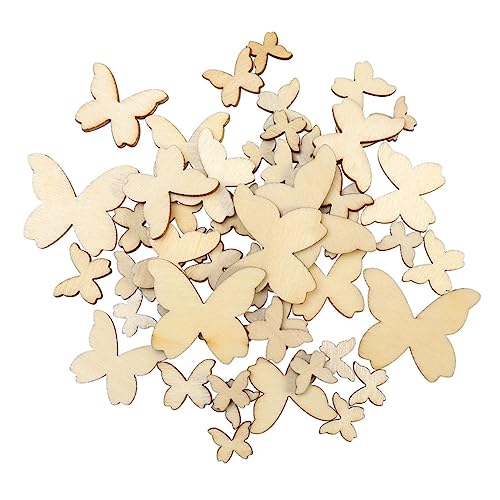 Gatuida 50 Stück Holzschmetterlinge Mix Natürliche Holzornamente Bastelverzierung für DIY Scrapbooking Hochzeit Holzdeko Kleine Holzfiguren Holzplättchen Gatuida 50 Stück Holzschmetterlinge Mix Natürliche Holzornamente Bastelverzierung für DIY Scrapbooking Hochzeit Holzdeko Kleine Holzfiguren Holzplättchen von Gatuida