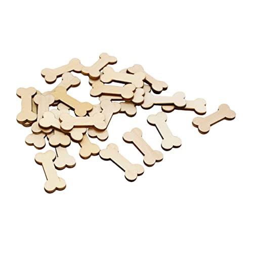 Gatuida 50 Stück Holzstücke für Handbemalte DIY Hundeknochen Holzdekorationsstücke Unvollendete Holzformen für Kreative Bastelprojekte für Partys und Heimdekoration Gatuida 50 Stück Holzstücke für Handbemalte DIY Hundeknochen Holzdekorationsstücke Unvollendete Holzformen für Kreative Bastelprojekte für Partys und Heimdekoration von Gatuida