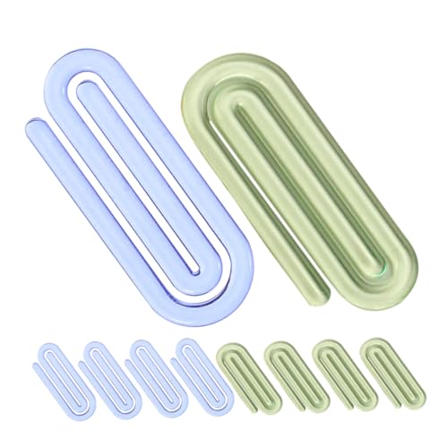 Gatuida 50 Stück Kleine Flexible Büroklammern aus Kunststoff Bunte Dekorative Lesezeichen und Dokumenten Clips Leichte Multifunktions Organizer für Schule Büro und Zuhause Gatuida 50 Stück Kleine Flexible Büroklammern aus Kunststoff Bunte Dekorative Lesezeichen und Dokumenten Clips Leichte Multifunktions Organizer für Schule Büro und Zuhause von Gatuida