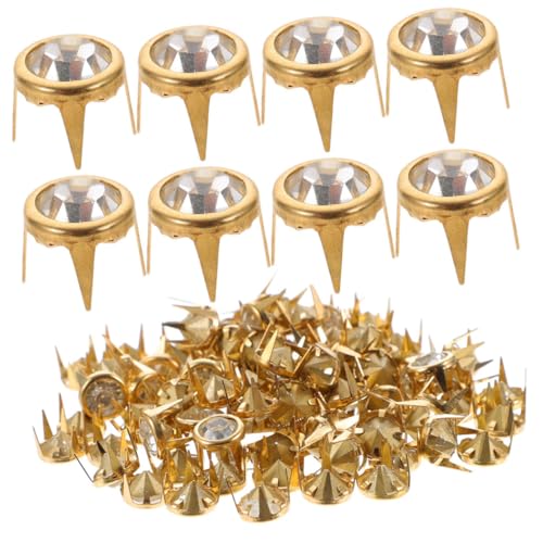 Gatuida 50 Stück Kristall Strass Nieten Glänzende Spikes für Kleidung Taschen DIY Modeaccessoires Glas A Diamant Verzierungen Schmucknieten für Schuhe und Textilien Gatuida 50 Stück Kristall Strass Nieten Glänzende Spikes für Kleidung Taschen DIY Modeaccessoires Glas A Diamant Verzierungen Schmucknieten für Schuhe und Textilien von Gatuida