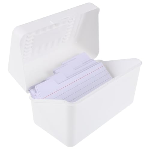 Gatuida 50 Stück Liniertes Notizbuch mit Aufbewahrungsbox Praktische Karteikarten für Wortschatztraining Organisation und Effizientes Lernen Gatuida 50 Stück Liniertes Notizbuch mit Aufbewahrungsbox Praktische Karteikarten für Wortschatztraining Organisation und Effizientes Lernen von Gatuida