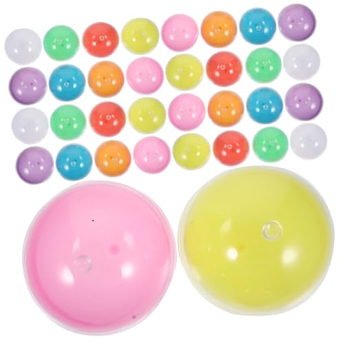 Gatuida 50 Stück Lotterieball- leere Bälle Party Gewinnspielkugeln Kaugummiautomat groß Verkaufsbälle hohl befüllbare Gewinnbälle Plastikfüllbare Kugeln Runde Automatenkapseln pp Gatuida 50 Stück Lotterieball- leere Bälle Party Gewinnspielkugeln Kaugummiautomat groß Verkaufsbälle hohl befüllbare Gewinnbälle Plastikfüllbare Kugeln Runde Automatenkapseln pp von Gatuida