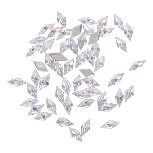 Gatuida 50 Stück Mini Rhombische Nagelsteine aus Langlebigem Material Flache Rückseite Schimmernde Zirkonia Nagel Schmucksteine Vielseitig Einsetzbar für Stilvolle Maniküre und Kreative Gatuida 50 Stück Mini Rhombische Nagelsteine aus Langlebigem Material Flache Rückseite Schimmernde Zirkonia Nagel Schmucksteine Vielseitig Einsetzbar für Stilvolle Maniküre und Kreative von Gatuida