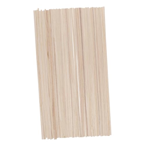 Gatuida 50 Stück Quadratische Holzdübel: 300 X 3 Mm Quadratische Holzdübel Zum Basteln – Bastelstifte, Stäbe, Diy-sticks Für Diy-projekte, Modellbau von Gatuida