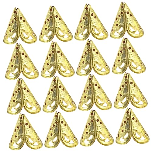Gatuida 50 Stück Regenschirm Blumenhut Kappen Schmuck Herstellung Bausätze Blumenkappe Aus Metall Golden Gatuida 50 Stück Regenschirm Blumenhut Kappen Schmuck Herstellung Bausätze Blumenkappe Aus Metall Golden von Gatuida