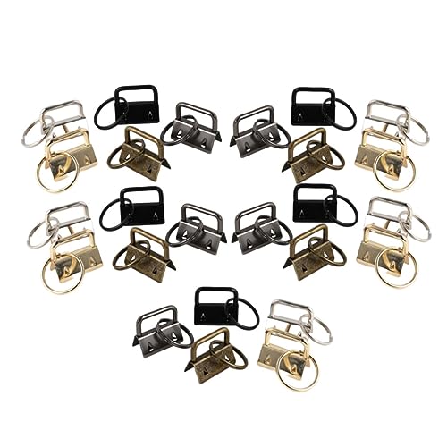 Gatuida 50 Stück Schwanzclip Lanyard Schlüsselanhänger Hardware Kettentaschenriemen Schlüsselkette Schlüsselanhänger süß Gurtband Armband aus Metall Mode mit Schlüsselanhänger Schwarz Gatuida 50 Stück Schwanzclip Lanyard Schlüsselanhänger Hardware Kettentaschenriemen Schlüsselkette Schlüsselanhänger süß Gurtband Armband aus Metall Mode mit Schlüsselanhänger Schwarz von Gatuida