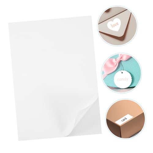 Gatuida 50 Stück Selbstklebende Einseitige Klebefolien für DIY Bastelprojekte Stark Haftend Reißfestes Pet material Oberflächenlos Vielseitig für Scrapbooking Kartengestaltung und Gatuida 50 Stück Selbstklebende Einseitige Klebefolien für DIY Bastelprojekte Stark Haftend Reißfestes Pet material Oberflächenlos Vielseitig für Scrapbooking Kartengestaltung und von Gatuida