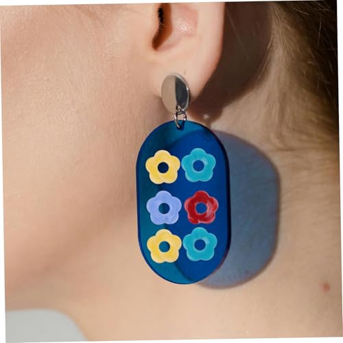Gatuida 50 Stück Teiliges Acryl Blütenform mit Großem Bunte DIY Schmuckperlen für Halsketten Armbänder Vielseitige Bastelperlen für Kreative Schmuckherstellung von Gatuida