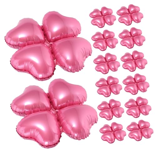 Gatuida 50 Stück Teiliges Four Leaf Herz Folienballons in Leichte Formstabile Partydeko für Valentinstag Geburtstag Hochzeit Vielseitig Einsetzbar Auffällige Feier accessoires Gatuida 50 Stück Teiliges Four Leaf Herz Folienballons in Leichte Formstabile Partydeko für Valentinstag Geburtstag Hochzeit Vielseitig Einsetzbar Auffällige Feier accessoires von Gatuida