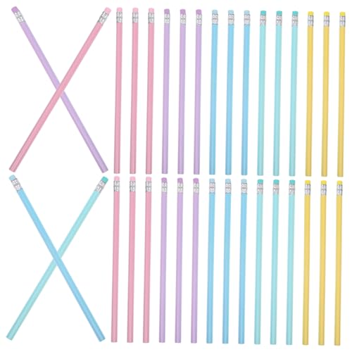 Gatuida 50 Stück Teiliges Holzbleistifte mit Radiergummi in Pastellfarben Dreieckige und Schreibstifte für Schüler Künstler Leicht Spitzbar Ergonomisch Haltbar Gatuida 50 Stück Teiliges Holzbleistifte mit Radiergummi in Pastellfarben Dreieckige und Schreibstifte für Schüler Künstler Leicht Spitzbar Ergonomisch Haltbar von Gatuida