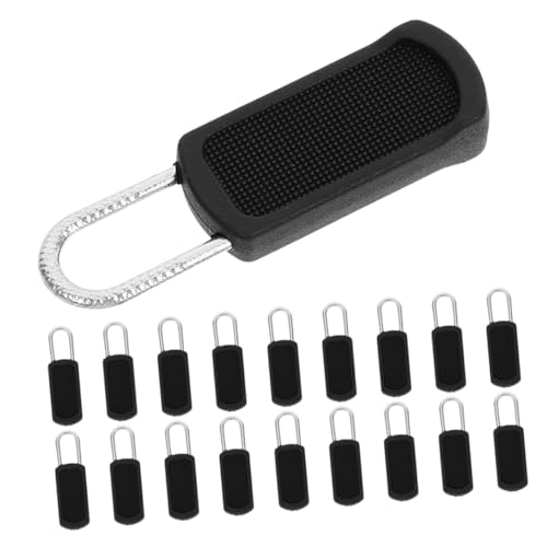 Gatuida 50 Stück Teiliges Metall-zipper-puller- Langlebig und Abnehmbar Einsetzbar zur Reparatur von Reißverschlüssen an Jacken Gepäck Zelten Schuhen und Rucksäcken von Gatuida