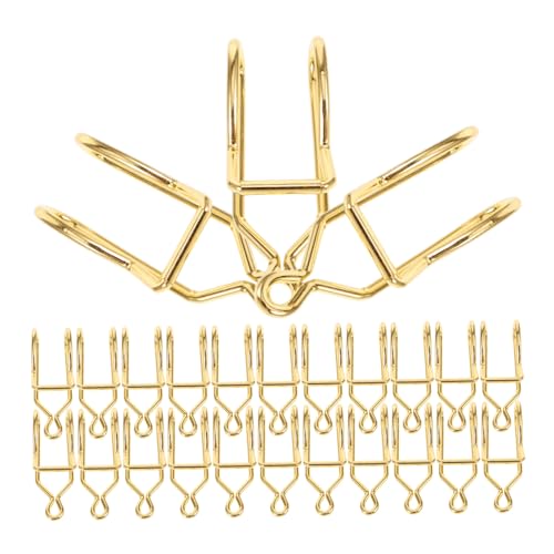 Gatuida 50 Stück Teiliges Robuste Eisen Verschlussclips für Taschenuhrenketten Vielseitige DIY Accessoires mit Klassischem Design Rostbeständig Geeignet für Cowboy und Hosenketten Gatuida 50 Stück Teiliges Robuste Eisen Verschlussclips für Taschenuhrenketten Vielseitige DIY Accessoires mit Klassischem Design Rostbeständig Geeignet für Cowboy und Hosenketten von Gatuida