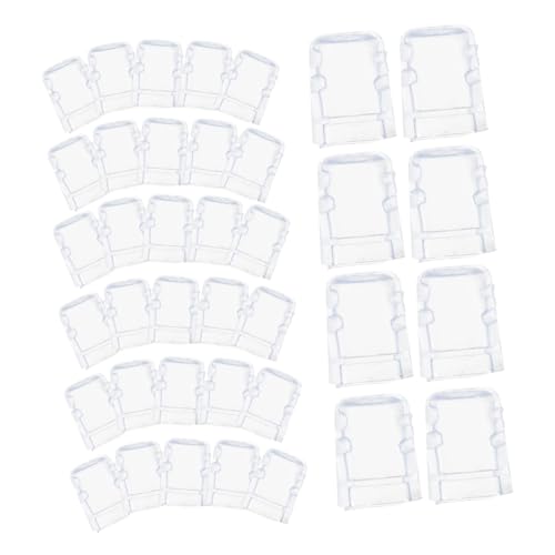 Gatuida 50 Stück Transparente Endkappen für Möbelbeine rutschfeste Schutzkappen aus Langlebigem Material Vielseitig Einsetzbar als Bodenschoner und Schutz für Stuhl Tischbeine Einfach zu Gatuida 50 Stück Transparente Endkappen für Möbelbeine rutschfeste Schutzkappen aus Langlebigem Material Vielseitig Einsetzbar als Bodenschoner und Schutz für Stuhl Tischbeine Einfach zu von Gatuida