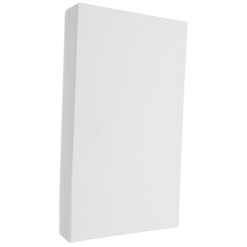 Gatuida 500 Blatt Blanko Druckerpapier M² Din Dickes Kartonpapier für Vielseitigen Einsatz Geeignet für Büro DIY Kopierer und Professionellen Druck Extra Glatte Oberfläche für Klare von Gatuida