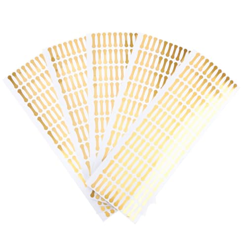 Gatuida 500 Stück Aufkleber aus PVC für Lebensmittel Kosmetik Selbstklebende Sicherheitsetiketten für Verpackungen Manipulationssichere Siegel für Einzelhandel Bäckerei Gatuida 500 Stück Aufkleber aus PVC für Lebensmittel Kosmetik Selbstklebende Sicherheitsetiketten für Verpackungen Manipulationssichere Siegel für Einzelhandel Bäckerei von Gatuida