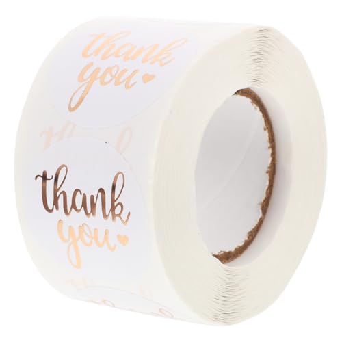 Gatuida 500 Stück Dankeschön Aufkleber Selbstklebend Goldfarbenes Geschenkpapier Etiketten für Geschenkverpackung Hochzeit Geburtstag Party DIY Label Sticker Gatuida 500 Stück Dankeschön Aufkleber Selbstklebend Goldfarbenes Geschenkpapier Etiketten für Geschenkverpackung Hochzeit Geburtstag Party DIY Label Sticker von Gatuida