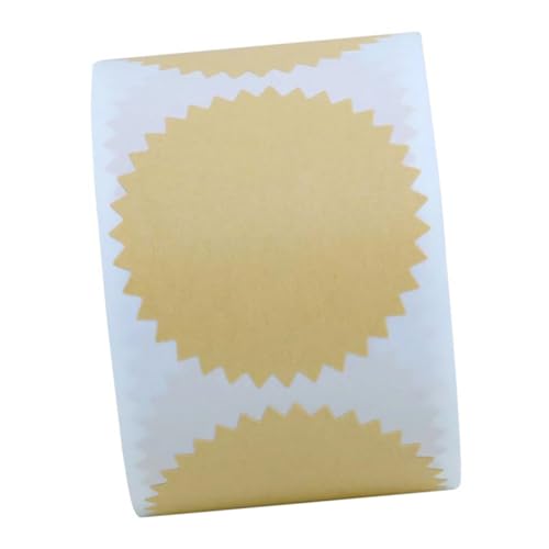 Gatuida 500 Stück Kraftpapier Aufkleber Blanko Selbstklebend Geschenketiketten Party Deko Stickers für Basteln DIY Geschenkverpackung Haftetiketten Gatuida 500 Stück Kraftpapier Aufkleber Blanko Selbstklebend Geschenketiketten Party Deko Stickers für Basteln DIY Geschenkverpackung Haftetiketten von Gatuida