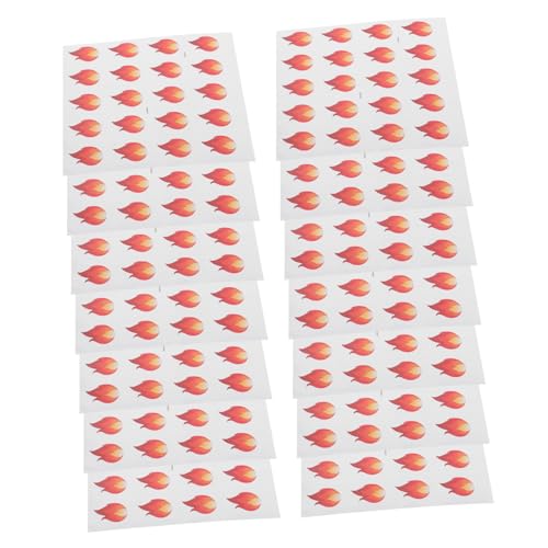 Gatuida 500 Stück Mini Aufkleber Selbstklebende Flammenetiketten für Dekoration Beschriftung und Erinnerungen Geeignet für Scrapbooking DIY Projekte und Gatuida 500 Stück Mini Aufkleber Selbstklebende Flammenetiketten für Dekoration Beschriftung und Erinnerungen Geeignet für Scrapbooking DIY Projekte und von Gatuida