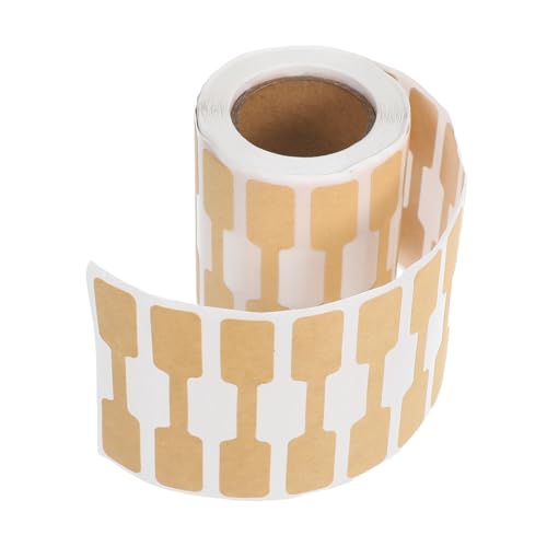 Gatuida 500 Stück Schmuck Preisschilder Selbstklebend Rechteckige Kraftpapier Etiketten für Armband Ring Halskette Preiskennzeichnung mit Stabform für Einzelhandel Gatuida 500 Stück Schmuck Preisschilder Selbstklebend Rechteckige Kraftpapier Etiketten für Armband Ring Halskette Preiskennzeichnung mit Stabform für Einzelhandel von Gatuida