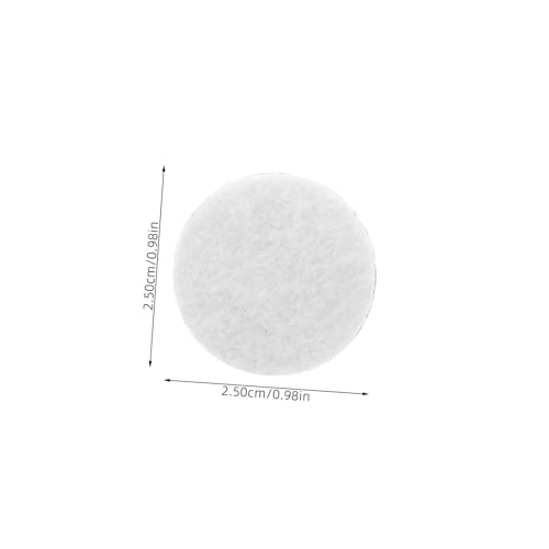 Gatuida 500 Stück Selbstklebende Filz Kreise Weiße Punkte DIY Filz Aufkleber Für Kleidung Dekoration Haustierzubehör Kreative Bastelsets Gatuida 500 Stück Selbstklebende Filz Kreise Weiße Punkte DIY Filz Aufkleber Für Kleidung Dekoration Haustierzubehör Kreative Bastelsets von Gatuida