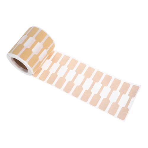 Gatuida 500 Stück Selbstklebende Schmucketiketten aus Kraftpapier für Halskette und Ohrringe Rechteckige Beschreibbare Preisschilder für Schmuckverpackungen Gatuida 500 Stück Selbstklebende Schmucketiketten aus Kraftpapier für Halskette und Ohrringe Rechteckige Beschreibbare Preisschilder für Schmuckverpackungen von Gatuida