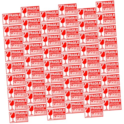Gatuida 500 Stück Selbstklebende Warnaufkleber Zerbrechlich Versandetiketten für Kartons Verpackungen Gepäck mit Starkem Halt Praktische Schutzhinweise für Umzug und Paketversand Gatuida 500 Stück Selbstklebende Warnaufkleber Zerbrechlich Versandetiketten für Kartons Verpackungen Gepäck mit Starkem Halt Praktische Schutzhinweise für Umzug und Paketversand von Gatuida