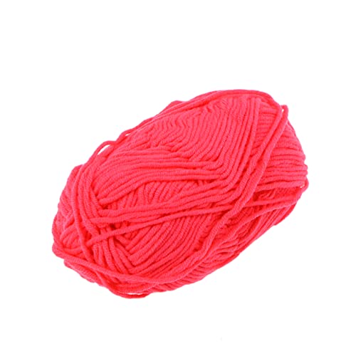 Gatuida 50G Milchbaumwolle Garn Weiches Warmes Baumwollgarn zum Stricken Häkeln für Pullover Mützen Schals für DIY Projekte Hautpflegematerial Maschinenwaschbar von Gatuida