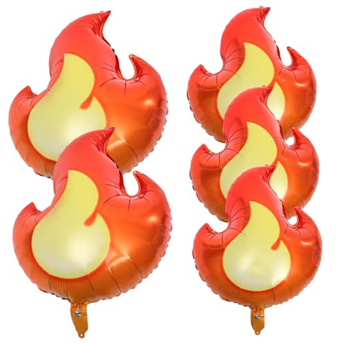 Gatuida 5Stücke Flammenballons Feuerwehrmann Partydekorationen Aluminiumfolienballons für Festlichkeiten Kreative und Langlebige Ballons für Festliche Gatuida 5Stücke Flammenballons Feuerwehrmann Partydekorationen Aluminiumfolienballons für Festlichkeiten Kreative und Langlebige Ballons für Festliche von Gatuida