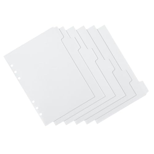 Gatuida 6 Blätter Teiliges Binder Taschen aus Mattem PP Kunststoff Budget Insert Lose Taschen Wiederverwendbare Dokumentenmappe für Finanzplanung und Organisation Transparent Langlebig Gatuida 6 Blätter Teiliges Binder Taschen aus Mattem PP Kunststoff Budget Insert Lose Taschen Wiederverwendbare Dokumentenmappe für Finanzplanung und Organisation Transparent Langlebig von Gatuida