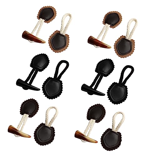 Gatuida 6 Paare Vintage Horn Knebelknöpfe für Kleidung DIY Nähzubehör Schwarz Hellbraun Dunkelbraun Dekoration für Jacken und Mäntel Gatuida 6 Paare Vintage Horn Knebelknöpfe für Kleidung DIY Nähzubehör Schwarz Hellbraun Dunkelbraun Dekoration für Jacken und Mäntel von Gatuida
