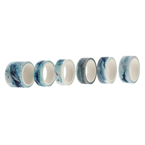 Gatuida 6 Rollen DIY Dekoratives Washi Tape Vielseitige Scrapbooking Klebebänder mit Klaren Mustern Umweltfreundlich für Tagebücher Geschenkverpackung und Kreative Bastelprojekte Gatuida 6 Rollen DIY Dekoratives Washi Tape Vielseitige Scrapbooking Klebebänder mit Klaren Mustern Umweltfreundlich für Tagebücher Geschenkverpackung und Kreative Bastelprojekte von Gatuida