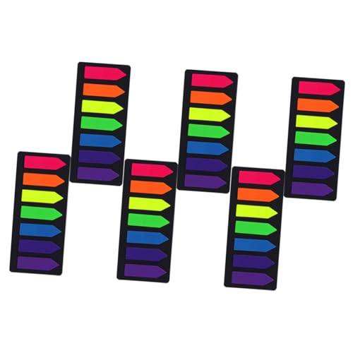 Gatuida 6 Sätze Bunte Selbstklebende Haftnotizen Reißbare Pet Memo Sticker Farbige Index Tabs für Büro Schule Klassifizierung und Organisation Praktische Notizzettel für Alltag und Arbeit Gatuida 6 Sätze Bunte Selbstklebende Haftnotizen Reißbare Pet Memo Sticker Farbige Index Tabs für Büro Schule Klassifizierung und Organisation Praktische Notizzettel für Alltag und Arbeit von Gatuida