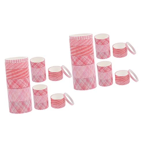 Gatuida 6 Sätze Washi Tape Set Dekorative Klebebänder für Scrapbooking Diy Sticker und Planer Langlebig und Leicht Abreißbar Wunderschönen Farben von Gatuida