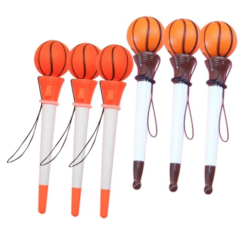 Gatuida 6 Stück Basketball Kugelschreiber mit Sprungfunktion Ergonomisch Geformt Langlebiger Komfortabler Griff Bunte Farben als Partygeschenk für Schreibwarenbedarf Zufällige Farbe Gatuida 6 Stück Basketball Kugelschreiber mit Sprungfunktion Ergonomisch Geformt Langlebiger Komfortabler Griff Bunte Farben als Partygeschenk für Schreibwarenbedarf Zufällige Farbe von Gatuida