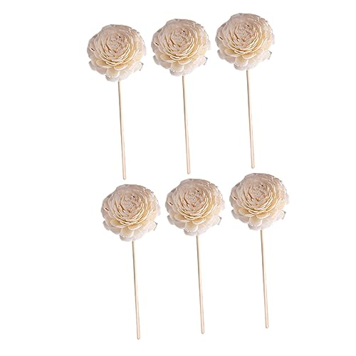 Gatuida 6 Stück Diffuser Sticks für Aromatherapie Ersetzbarkeit Duftöle Design für Zuhause Büro Yoga Hochwertige Rattan Stäbe für Intensiven Raumduft von Gatuida