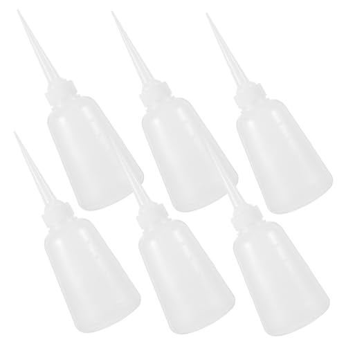 Gatuida 6 Stück Kunststoff Dosierflaschen mit Geradem Ausguss Präzisionsflasche für Öl und Flüssigkeiten für DIY Bastelarbeiten und Acrylmalerei Wiederverwendbar Gatuida 6 Stück Kunststoff Dosierflaschen mit Geradem Ausguss Präzisionsflasche für Öl und Flüssigkeiten für DIY Bastelarbeiten und Acrylmalerei Wiederverwendbar von Gatuida