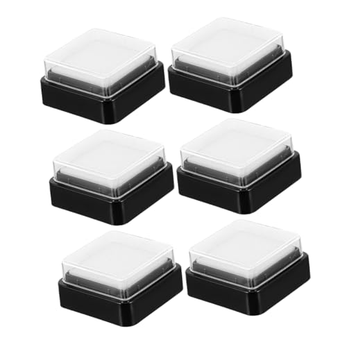 Gatuida 6 Stück Leere Stempelkissen aus Robustem und Schwamm Praktische DIY Blanko Stempelkissen für Basteln Wiederverwendbar Vielseitig für Büro Kreativprojekte und Geschenke Gatuida 6 Stück Leere Stempelkissen aus Robustem und Schwamm Praktische DIY Blanko Stempelkissen für Basteln Wiederverwendbar Vielseitig für Büro Kreativprojekte und Geschenke von Gatuida