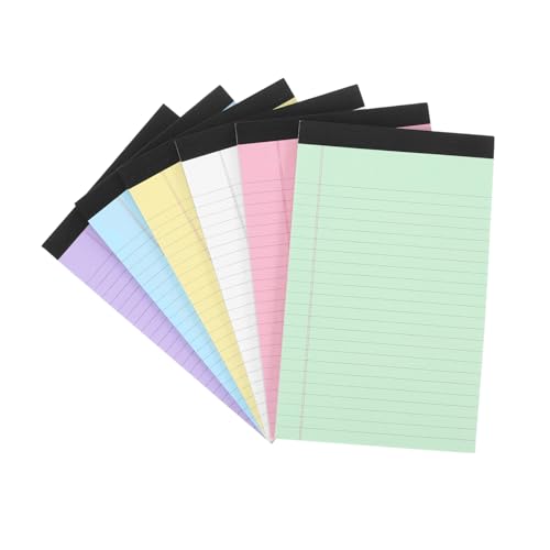 Gatuida 6 Stück Liniertes Notizheft Abreißbar Kleine Notizblöcke Tragbar für Büro Schule und Alltag Leicht Vielseitig Glattes Schreibpapier Praktische Memo planer Gatuida 6 Stück Liniertes Notizheft Abreißbar Kleine Notizblöcke Tragbar für Büro Schule und Alltag Leicht Vielseitig Glattes Schreibpapier Praktische Memo planer von Gatuida