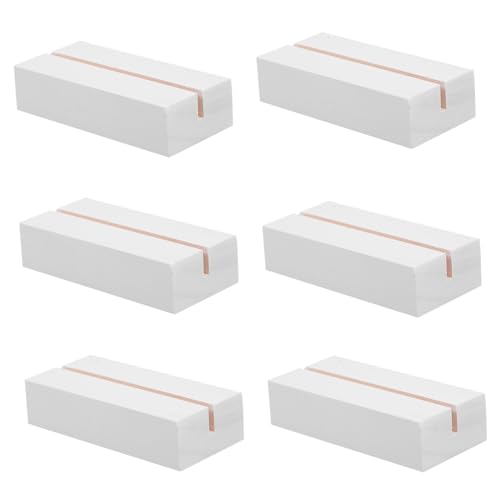 Gatuida 6 Stück Platzkartenhalter Inhaber Wohnkultur Dekoration Rustikal Ständer Für Namenskarten Office-karten-organizer Name Kartenhalter Bilderhalter Zahlenkarten Stehen Weiß Holz Gatuida 6 Stück Platzkartenhalter Inhaber Wohnkultur Dekoration Rustikal Ständer Für Namenskarten Office-karten-organizer Name Kartenhalter Bilderhalter Zahlenkarten Stehen Weiß Holz von Gatuida