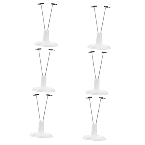Gatuida 6 Stück Puppenständer Weiß PVC Doll Storage Rack Stabile Puppenhalterung für Aufbewahrung und Präsentation Zuhause Laden Markt Gatuida 6 Stück Puppenständer Weiß PVC Doll Storage Rack Stabile Puppenhalterung für Aufbewahrung und Präsentation Zuhause Laden Markt von Gatuida