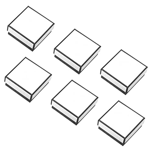 Gatuida 6 Stück Schmuckgeschenkbox mit Deckel mit Polsterung Aufbewahrungsbox für Ringe Ohrringe Anhänger Geschenkverpackung für Schmuck und Accessoires Gatuida 6 Stück Schmuckgeschenkbox mit Deckel mit Polsterung Aufbewahrungsbox für Ringe Ohrringe Anhänger Geschenkverpackung für Schmuck und Accessoires von Gatuida
