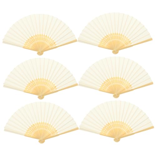 Gatuida 6 Stück Teiliges Chinesische Handfächer Faltbare Fächer für Hochzeit Party Tanz und Dekoration Papierfächer im Orientalischen Stil Tragbar und Praktisch für Sommer Gatuida 6 Stück Teiliges Chinesische Handfächer Faltbare Fächer für Hochzeit Party Tanz und Dekoration Papierfächer im Orientalischen Stil Tragbar und Praktisch für Sommer von Gatuida